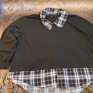 Long sleeve plus size